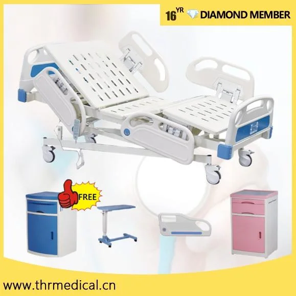 Hospital Furniture Cheap Price 5 Function Electric Medical Bed for Patient (THR-EB02)