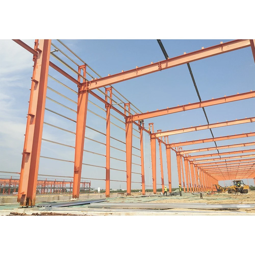 Prefabricated Warehouse Cost Pre Engineered Metal Canopy Metal Frames and Trusses