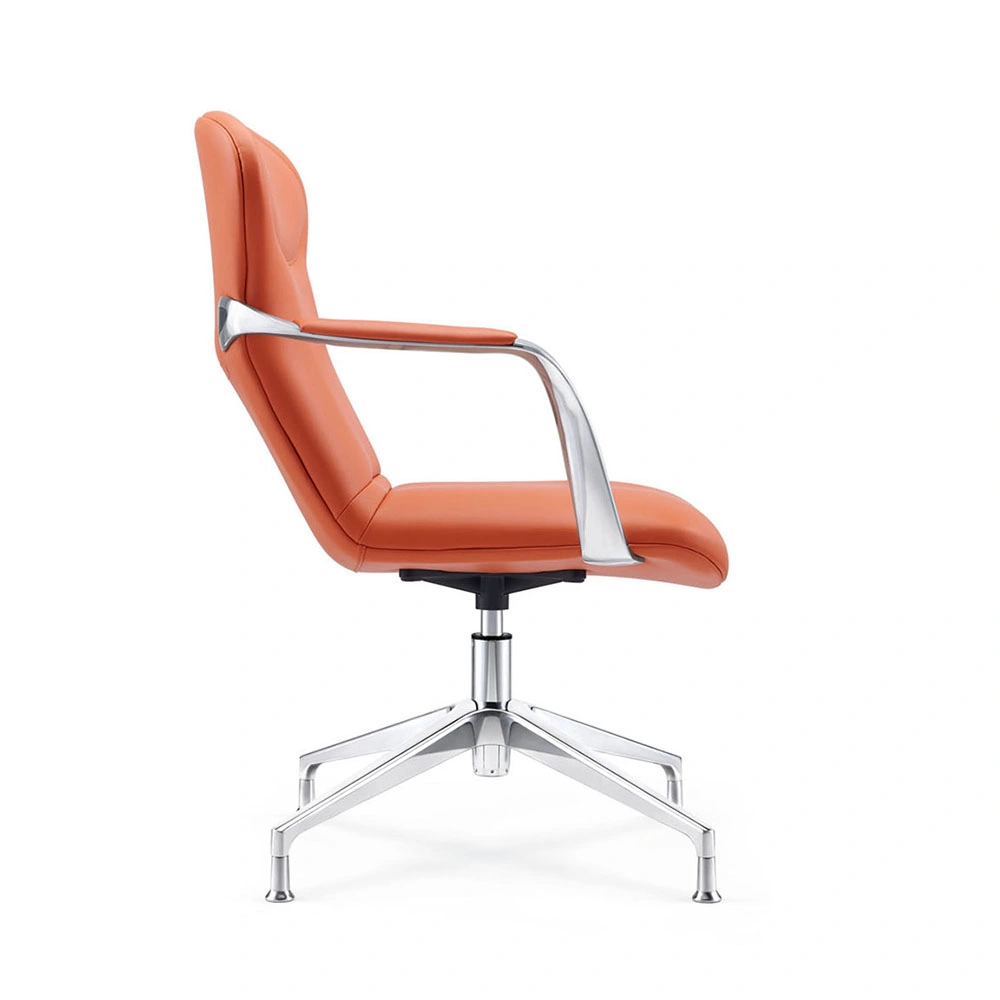 New Orange Swivel Adjustable Office Chair Visitor Staff Computer Chair