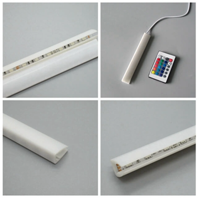 LED زخرفة المصابيح الرشاشة الرف RGB Strip Light LED مشبك