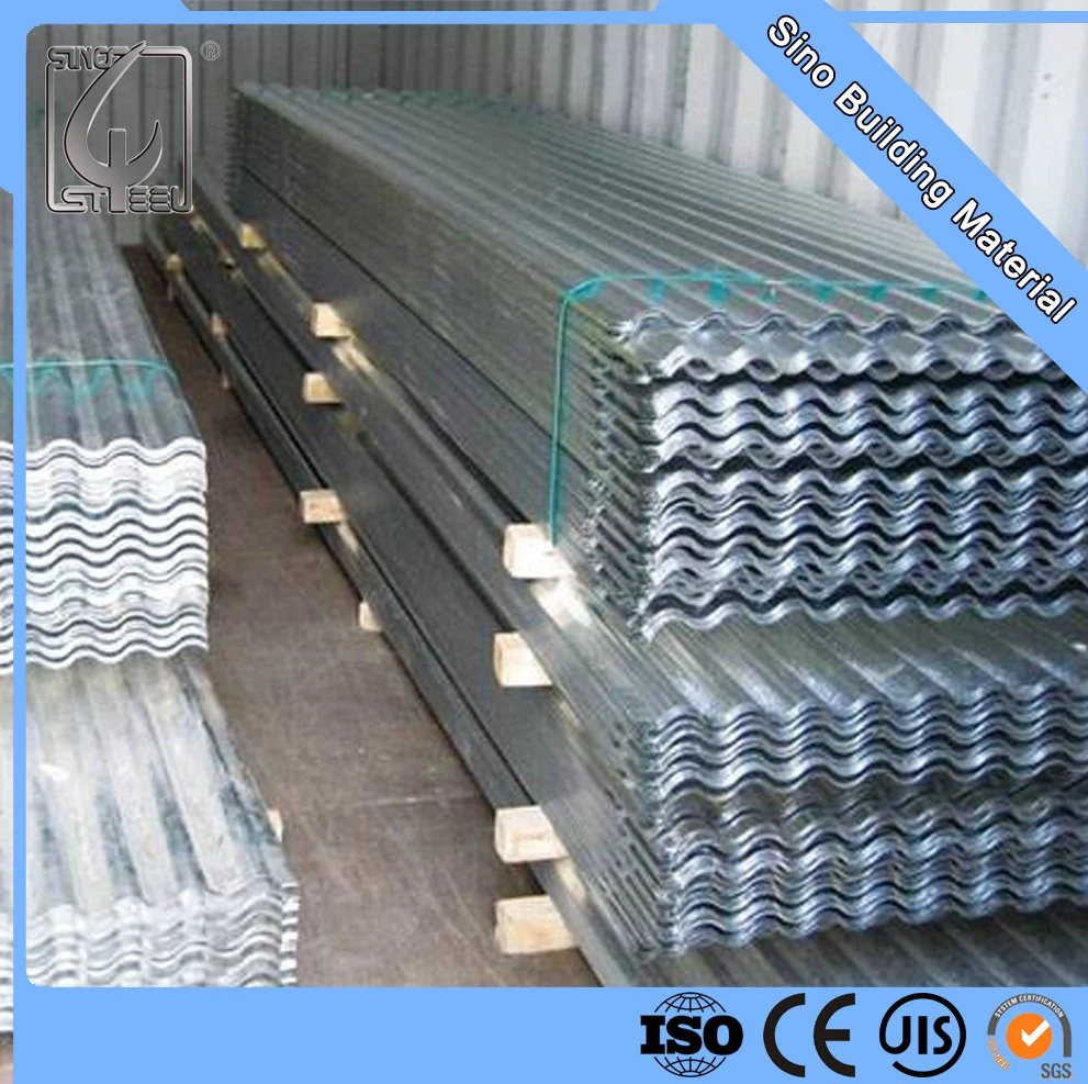 Building Material Dx51d, Dx52D, Dx53D, SGCC Hot Rolled Galvanized Corrugated Steel Plate Roofing Sheet