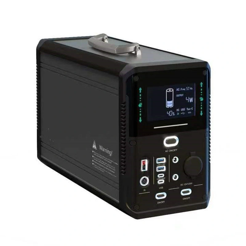 Portable Power Station 1500W Camping Emergency Home Portable Solar Power Station