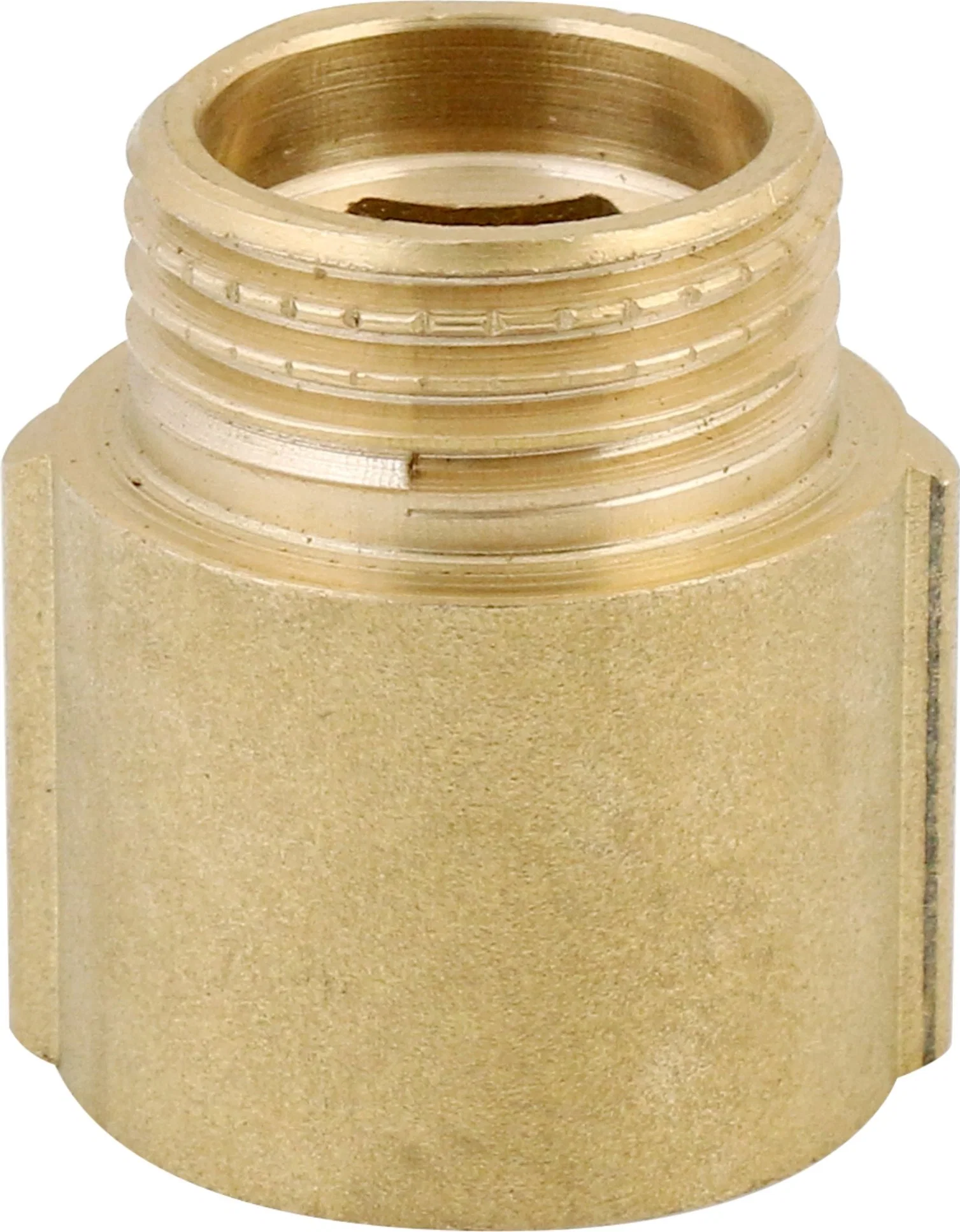 Brass Compression Screw Pipe Plumbing Fitting Extension Fitting M/M Thread