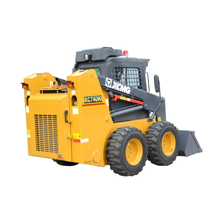 XCMG Official Xc740K Chinese Wheel Track Skid Steer Loader Machine Price for Sale