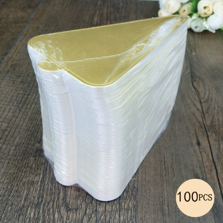 Gold Aluminum Foil White Cardboard Used for Cake Trays