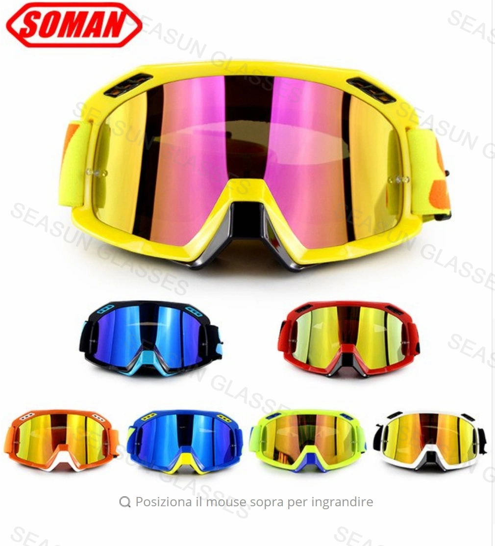 Newest Motorcycle Goggles Sport Racing off Road Oculos Lunette Motorcycle Goggles Glasses for Motorcycle Dirt Bike