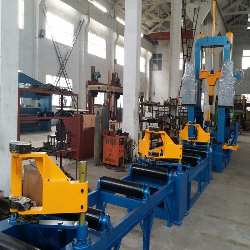 H Beam Automatic Assembly Welding Straightening Machine for Steel Structure Production Line