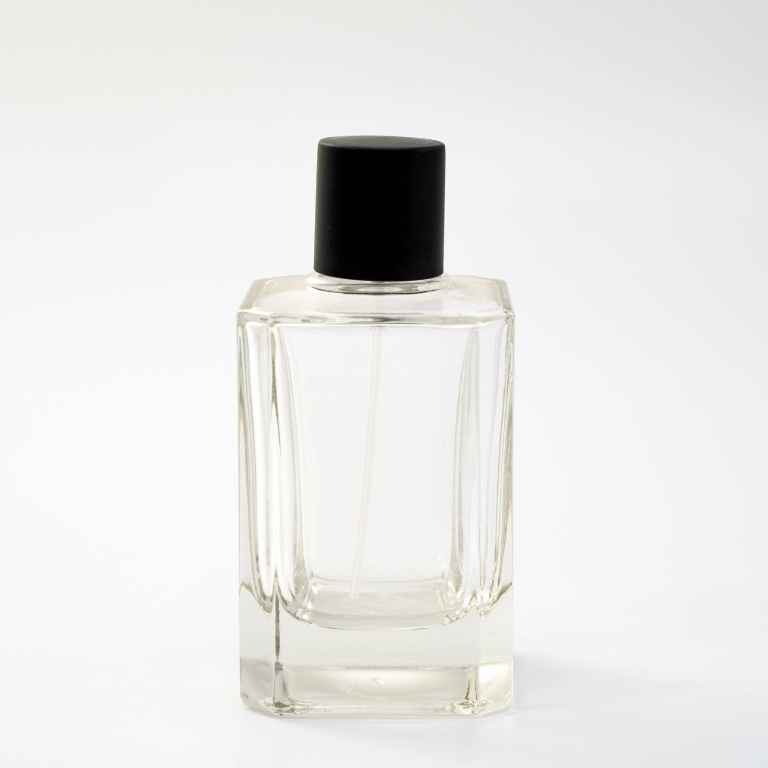 00ml Classic clair rond blanc Diffuseur en verre Reed bouteille