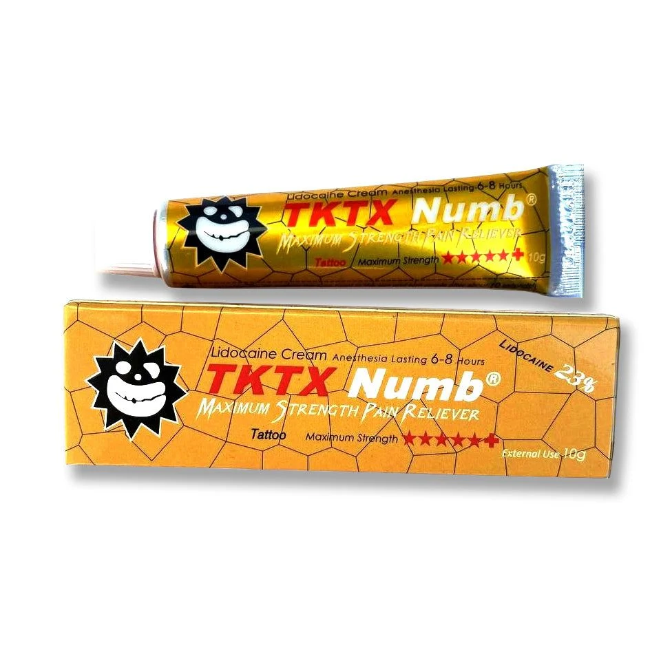 Popular Applying 10g Tktx Numbing Cream Tattoo Cream Ointment for Numbing Skin Care Makeup