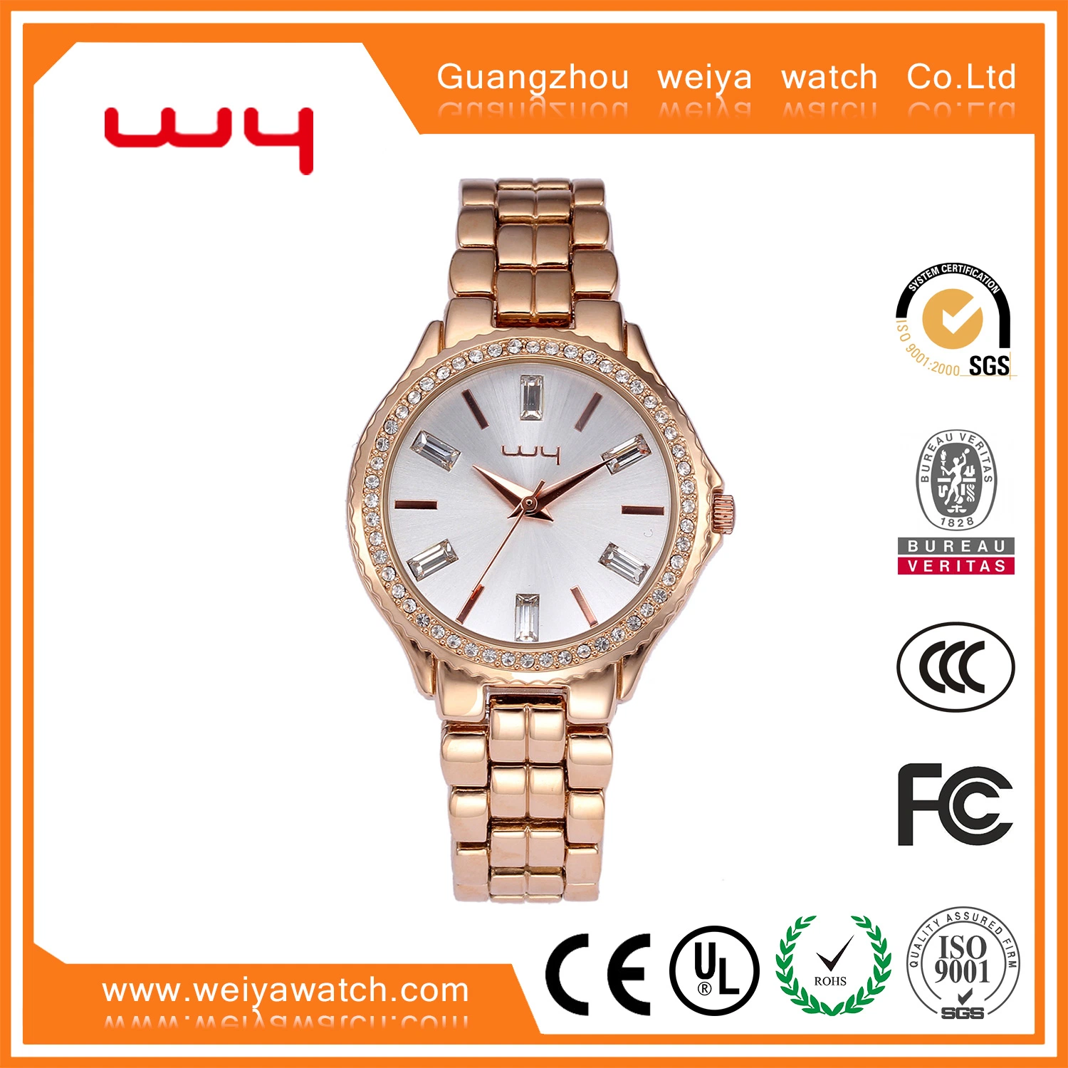 Factory Wholesale Customized Classic Survival Quartz Swiss Wrist Watch (WY-019D)