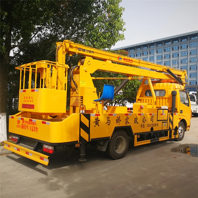 18m High Altitude Operation Aerial Platform Truck-Mounted Mobile Truck