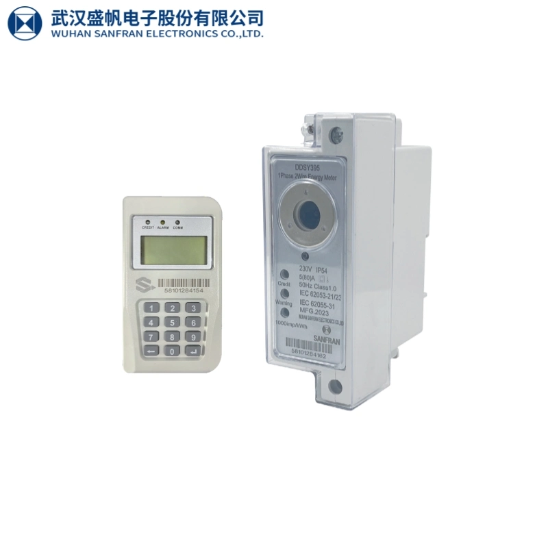 Sts Africa DIN-Rail Keypad Prepayment Elecltricity Meter