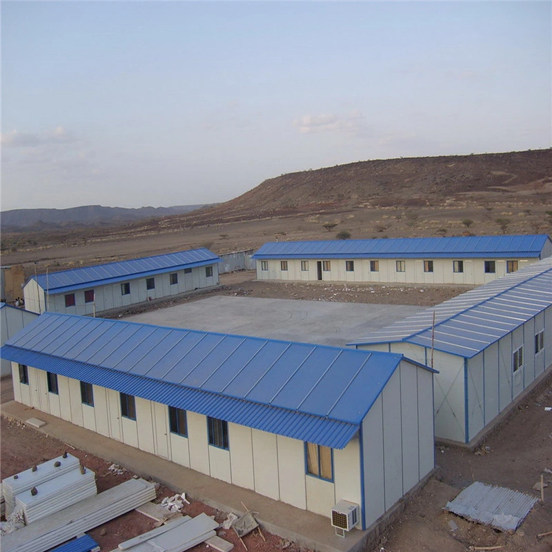 Woker Mine Camp Móvil dormitorio Hogar vivir estructura de acero Prefabricados Casa modular