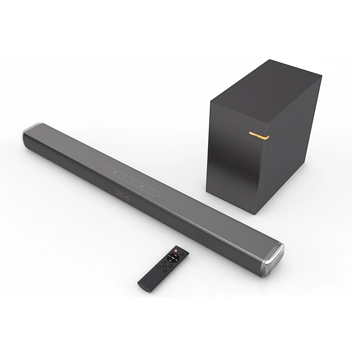 2.1 مكبر صوت Soundbar مع نظام موسيقى الصبووفر للتلفزيون الهاتف