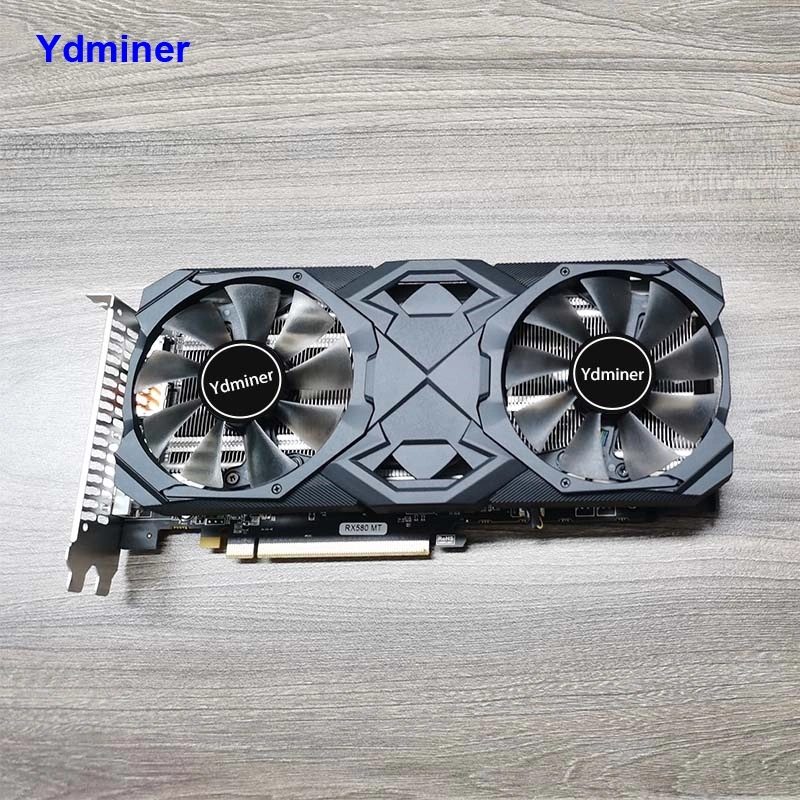 OEM RX580 8g juegos de PC Tarjetas de gráficos de 8GB Tarjeta de Video de ventilador de refrigeración