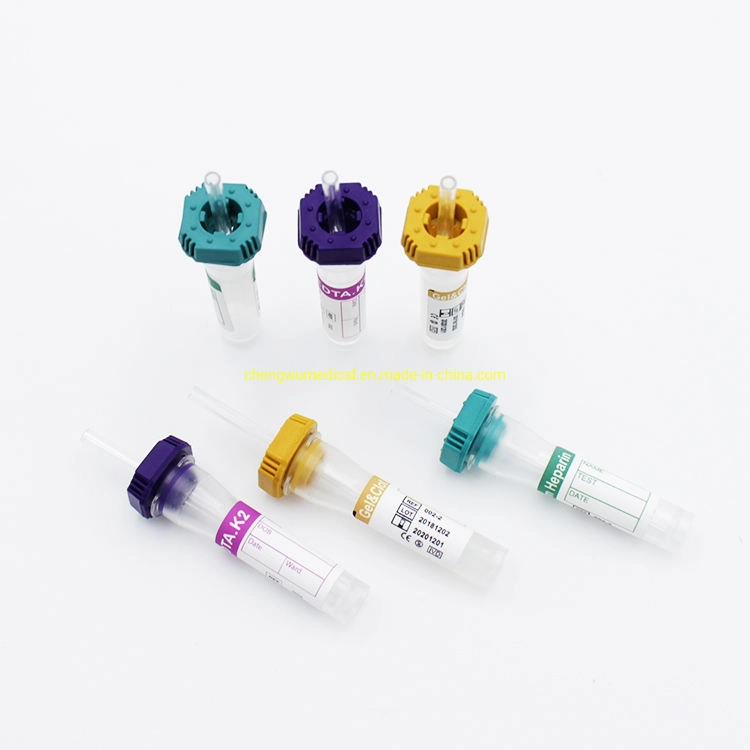 0.5ml Disposable Medical Micro Blood Collection Tubes CE/ISO Certificate