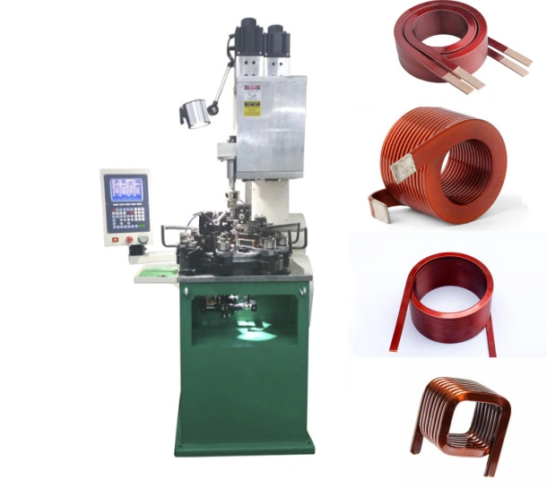 Multi-Functional Automatic Multi-Layer Round Twin Winding Flat Copper Wire Coil Winding Machine