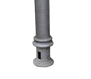 Profissional Outdoor Safety Bollard Aço inoxidável estrada tráfego Bollard estacionamento