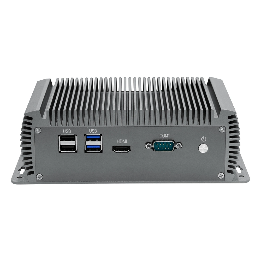 Serie Ports LAN COM USB VGA WiFi Lüfterlos Mini Industrial Box PC-Computer