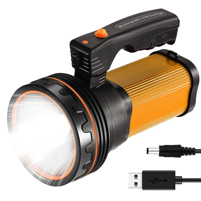 Brightenlux 30W Hand Held LED Search Light Spotlight Stage LED Rechargeable Searchlight/Emergency Light