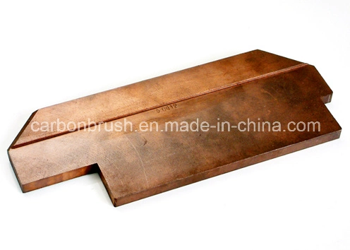 industry electric copper contacts strips/copper vane for crane