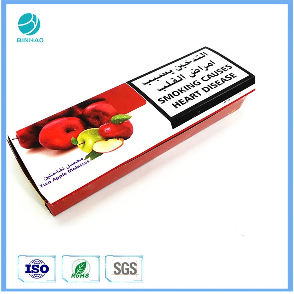 Embossing Logo Customized Cigarette Shisha Packing Cardboard Box Packs