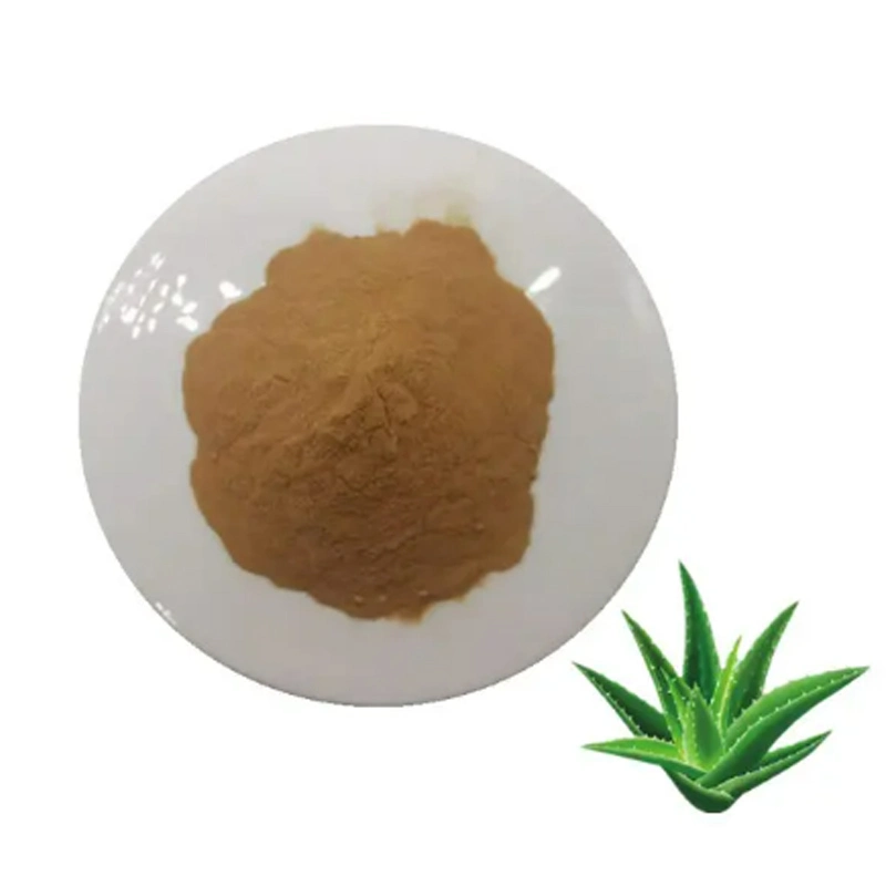 Jianyuan Supply Aloe Vera Extract Powder 10% 98% Aloin CAS 5133-19-7