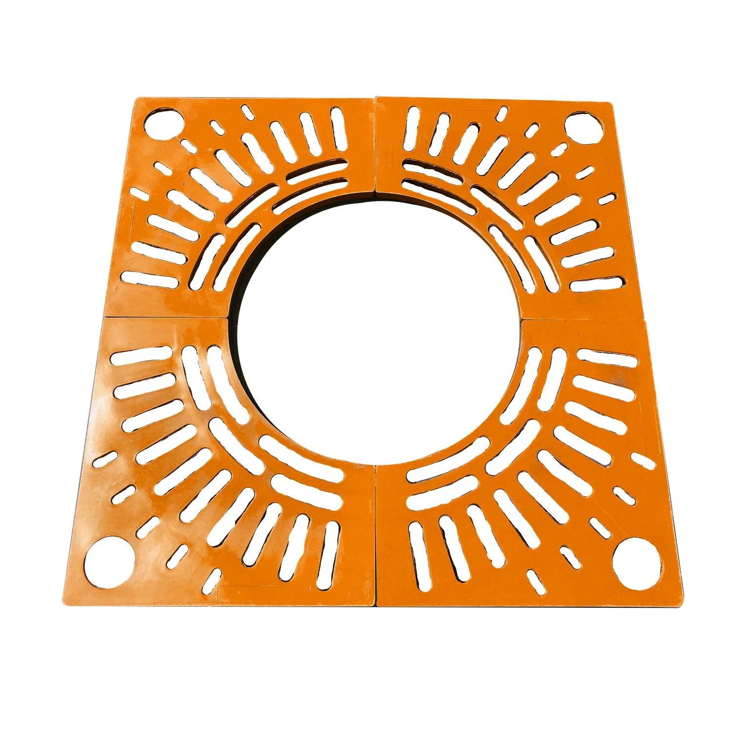 En124 Decorative Wastewater FRP Resin BMC/SMC/FRP Manhole Cover with Gasket