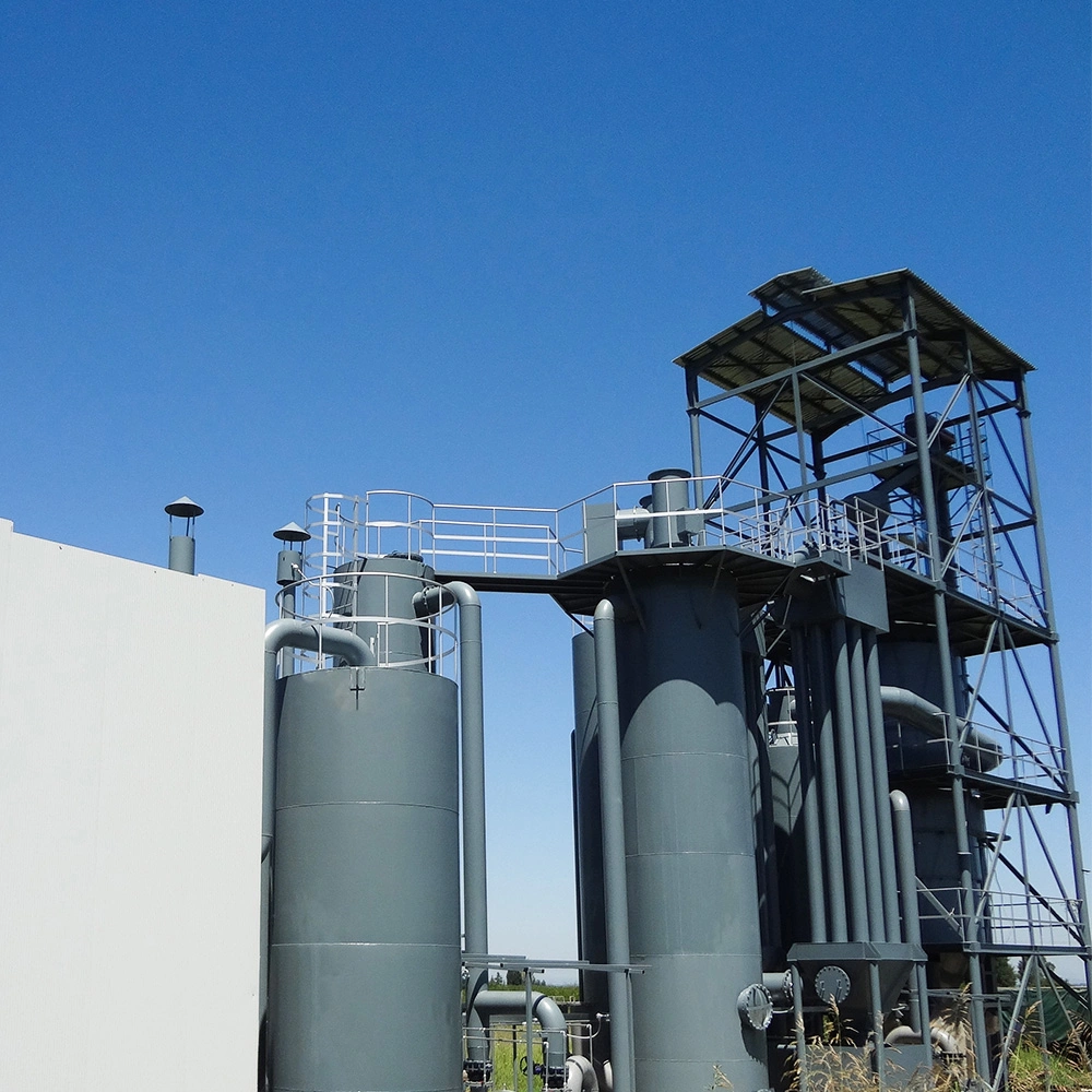 La conversión de algodón en el sistema de generación de energía de biomasa térmica