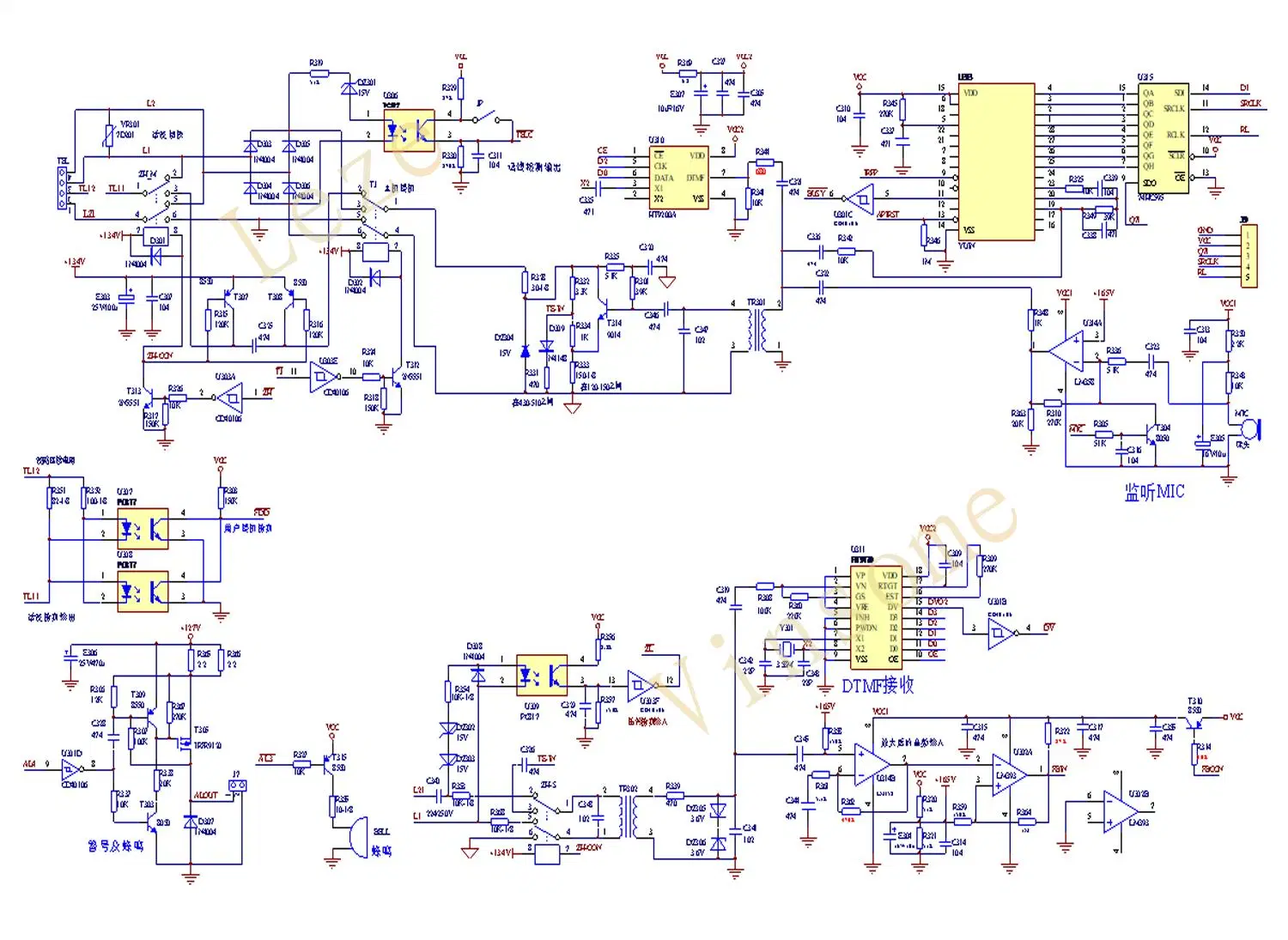 Esquema de diseño Diseño de PCB diseño estructural de la programación de la MCU Aoi /Pruebas PCBA