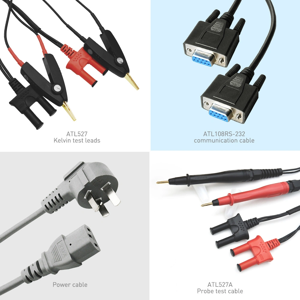 Battery Resistance Measuring Instrument for 0.0001 Micro Ohm~3.3000 K Ohm At527