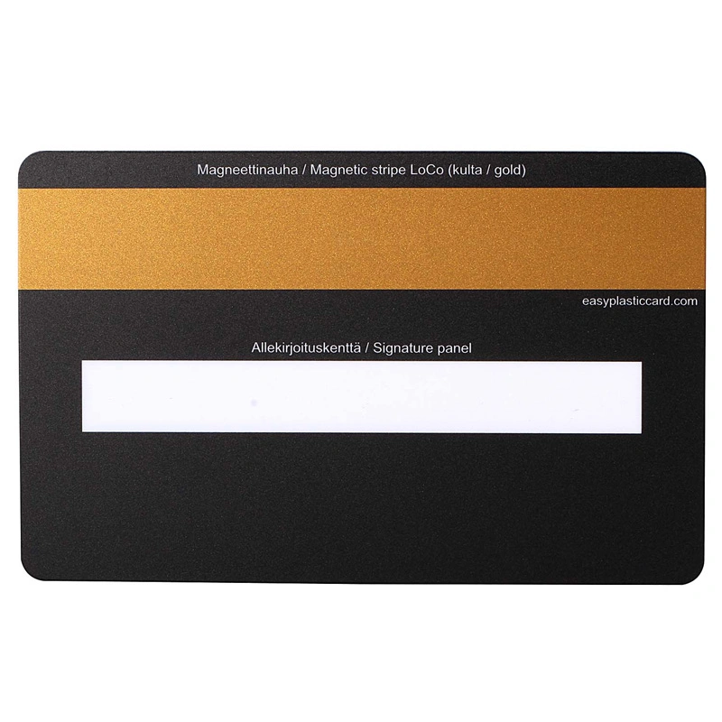 Custom Color Printing Encode Recharge Membership Sports PVC Magnetic Card