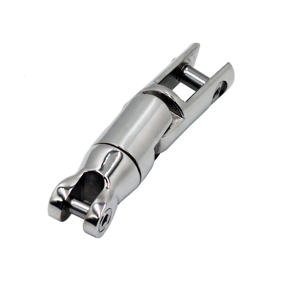 Mirror Polished Marine Hardware Stainless Three Swivel Anchor Connector Steel Boat Accessories