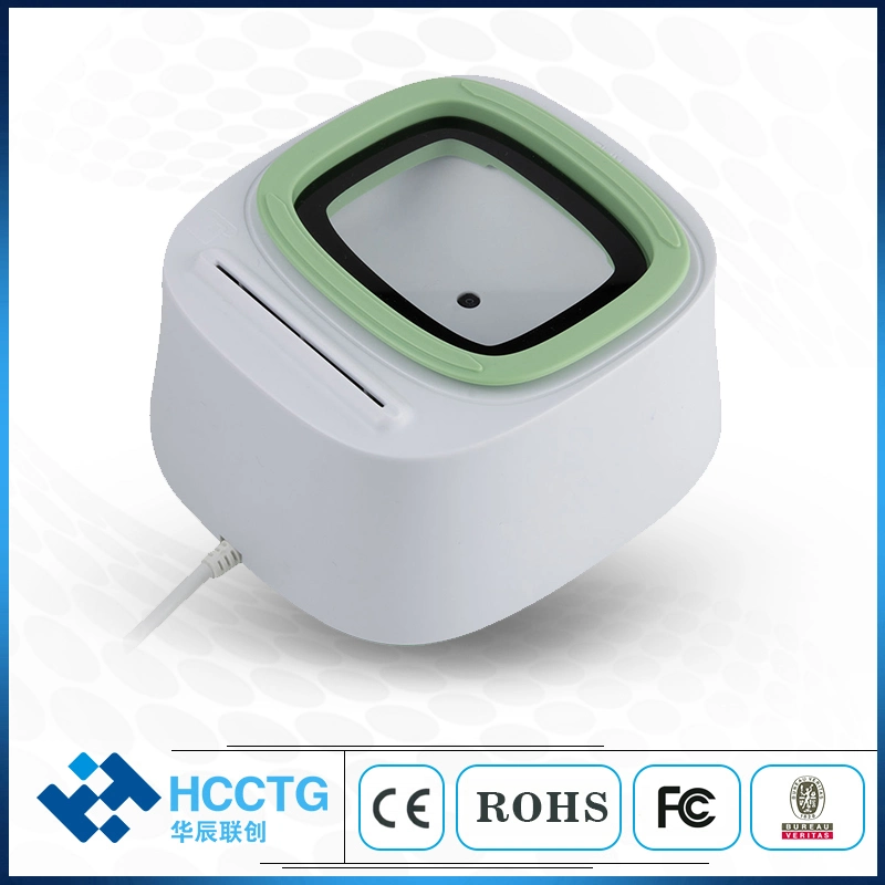 Multi-Functional USB Smart Card IC Chip Reader Pdf417 Qr Scanner Device for Industrial and Commercial Taxation Hcc3300