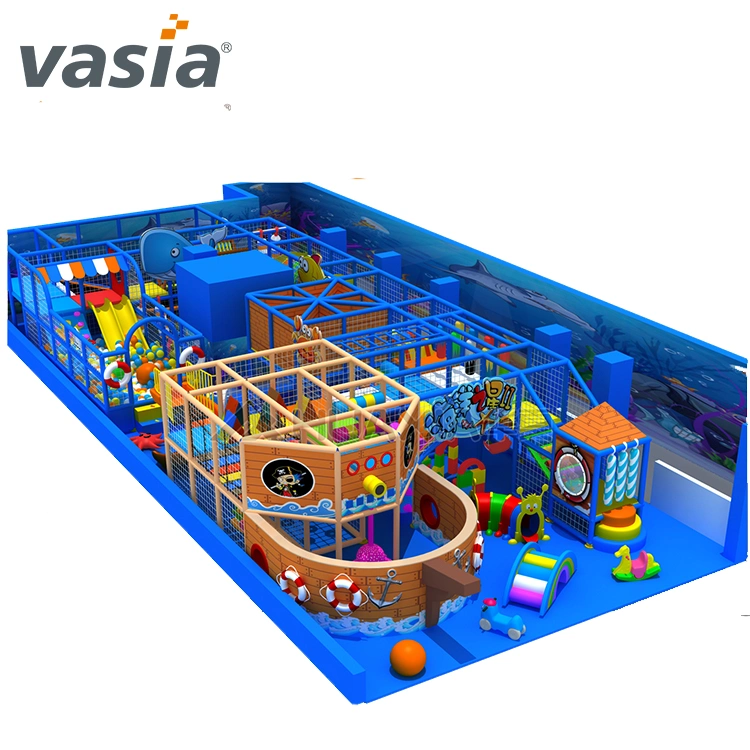 Vasia Parque de atracciones para niños comercial interior suave de equipos de juego