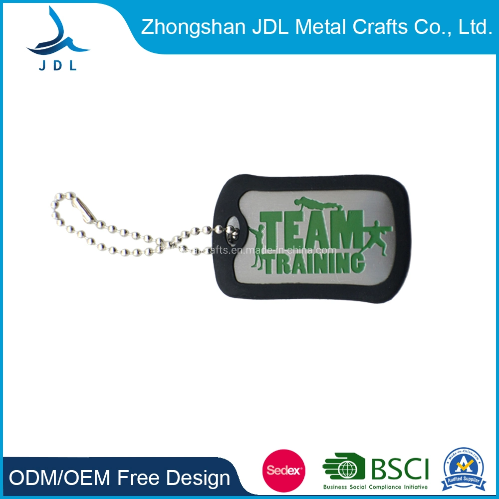 Custom Metal Platinum Stainless Metal Xvideo Press Machine Manual Machine Military Logo Dog Tag