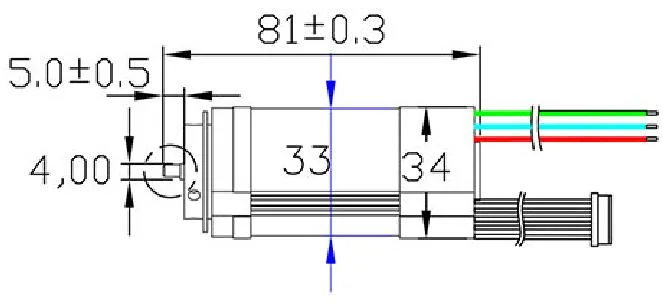 Brushlessbl moteur CC Moteur électrique perceuse électrique de type ciseaux