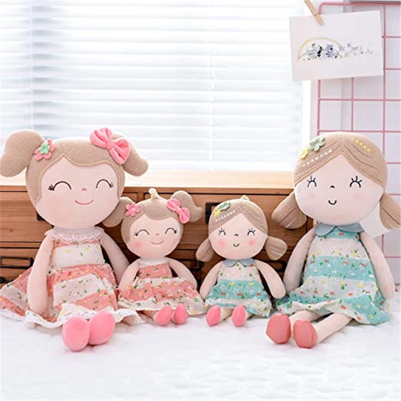 Baby Doll Girl Gifts Toys Rag Dolls Plush Toy Soft Spring Girls Pink