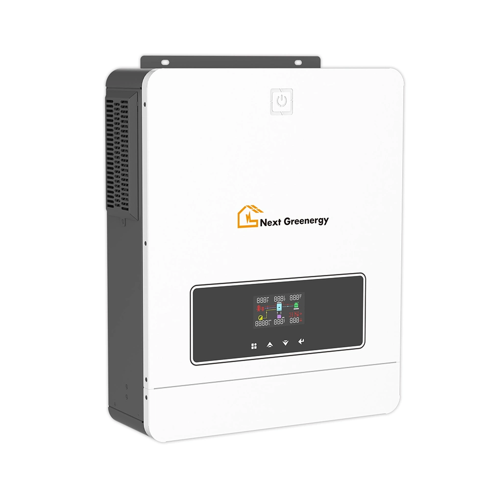 Nextgreenergy in Stock Off Grid Power Inverter fonte de alimentação 4kw 6kw 7 kw 8 kw 10 kW para armazenamento de energia em casa com bateria de Lifipo4 da casa Sistema