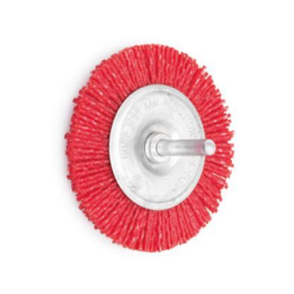 Brosses à roue en nylon avec tige