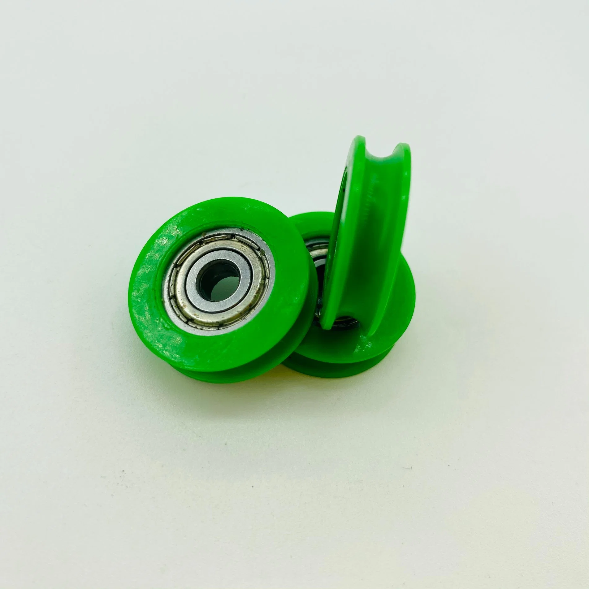 Faible bruit, simple rangée de haute précision en acier inoxydable taille Type U vert 5*23.5*poulie 6,8 mm