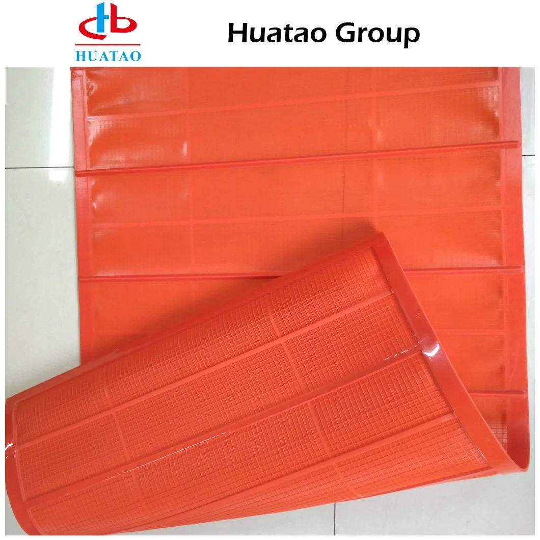 Huatao Fine 1040*700mm China Mesh Vibrating Screen Polyurethane Media