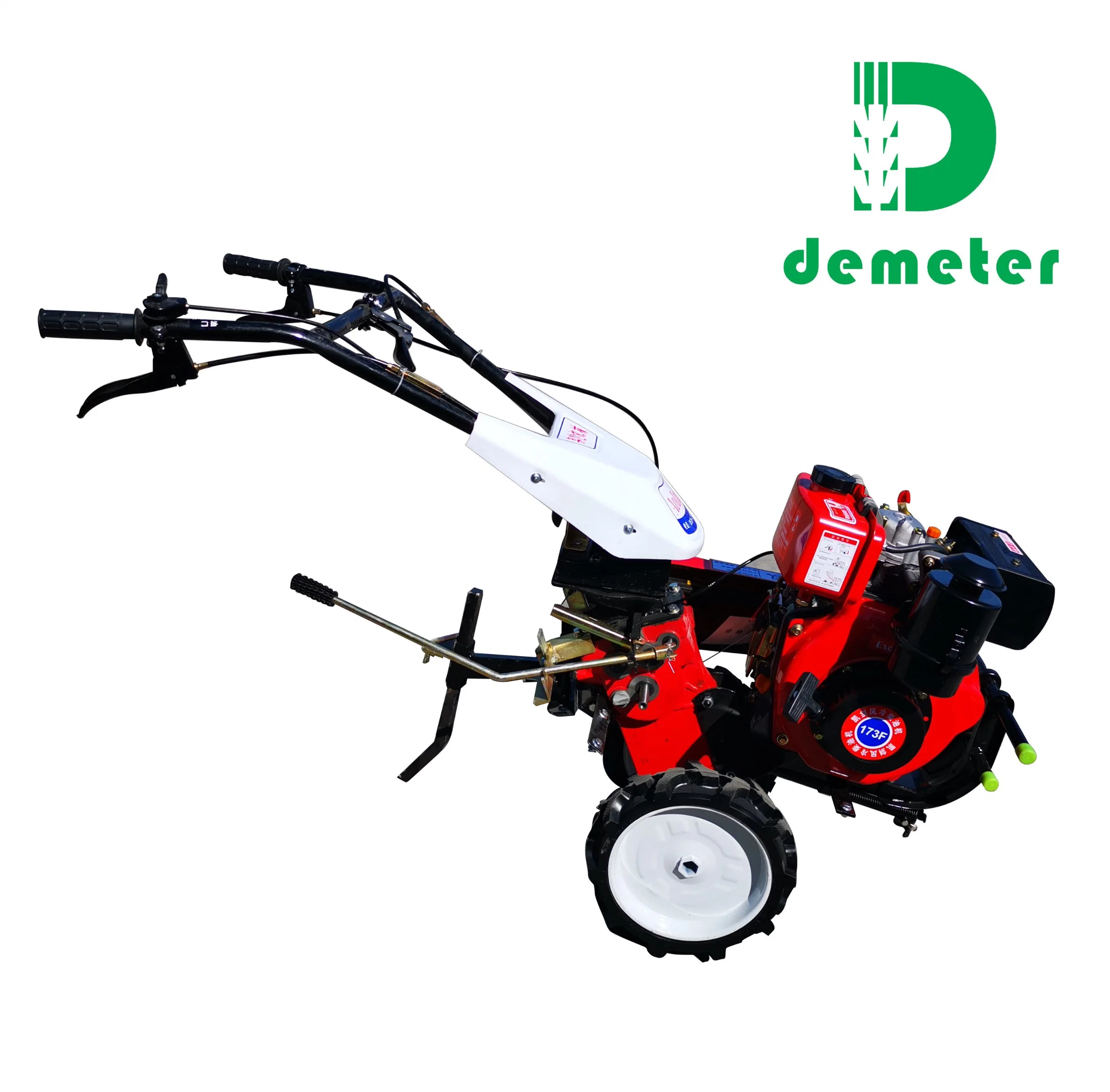 Mini tractor Power Tiller de 4 ruedas de alta eficiencia con baja Precio