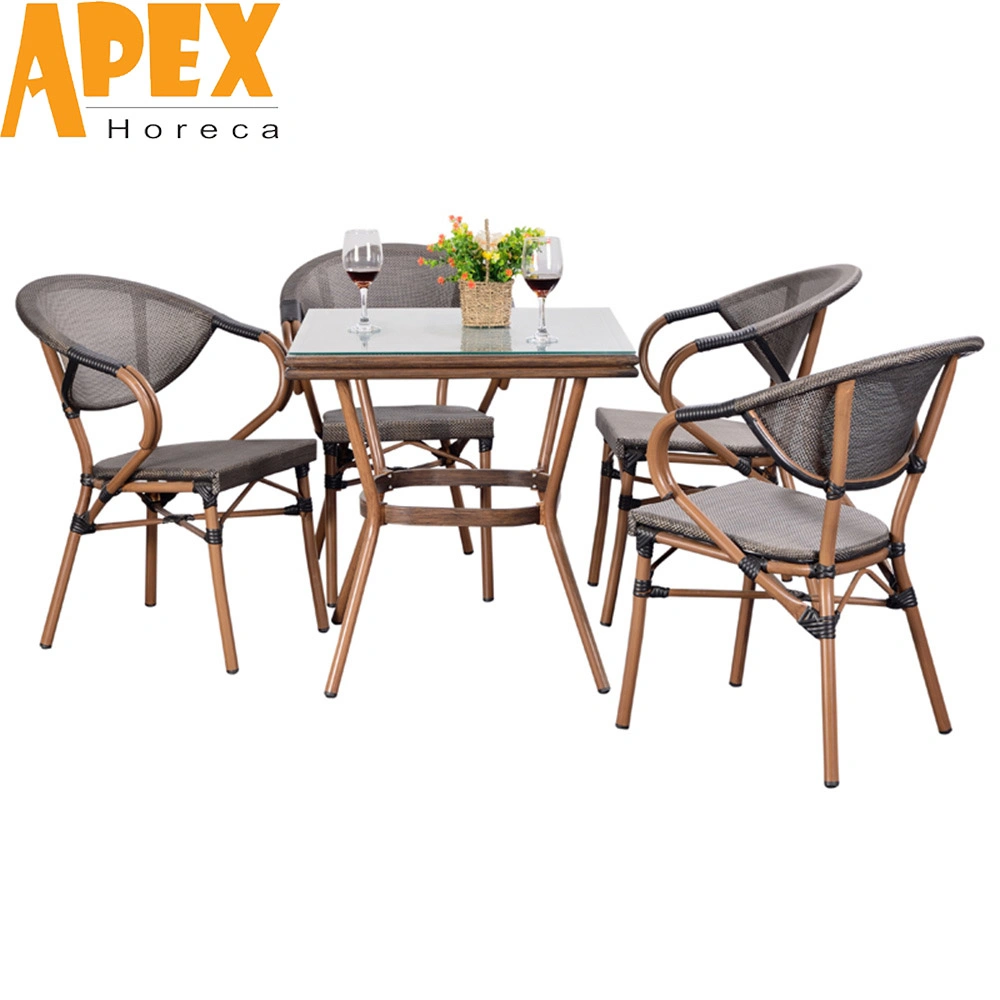 Terrace Outdoor Garden Restaurant Waterproof Table Chair Furniture Set Wholesale/Supplier