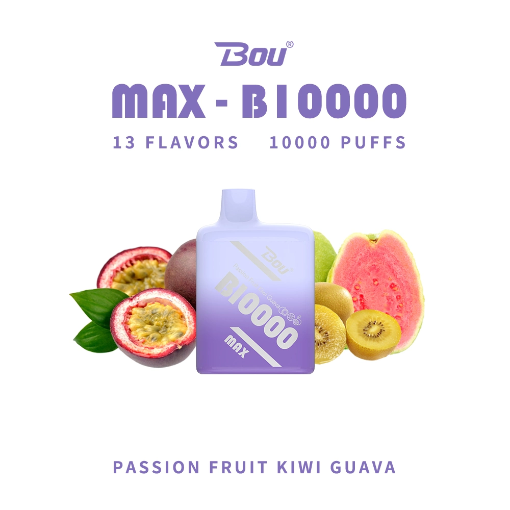 10000 Puffs 5% Nic 13 Flavors Bou Max B10000 Electronic Cigarette