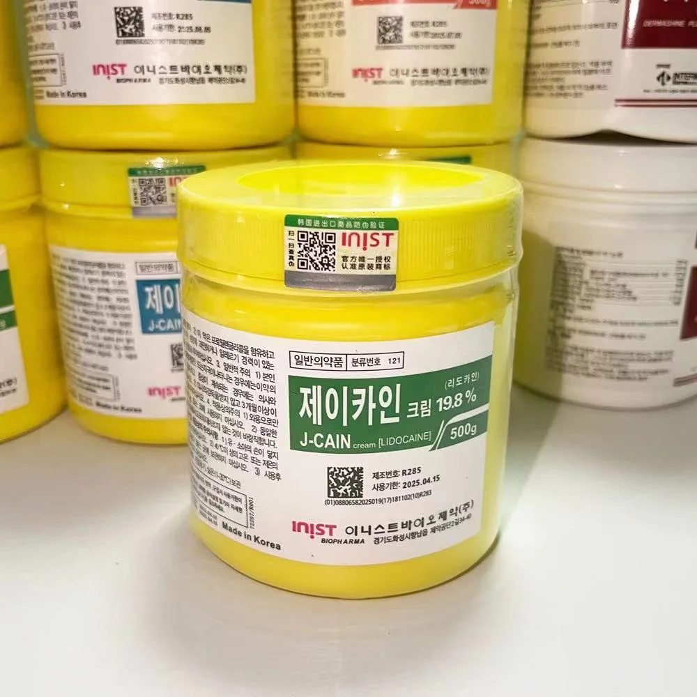 Wholesale J-Cain Numbing Cream Ointment Topical Anesthetic Tattoo Microblading Korea Jcain 10.56% 15.6% 19.8% 25.8% 29.9% Lidocaine J Cain Numb Cream