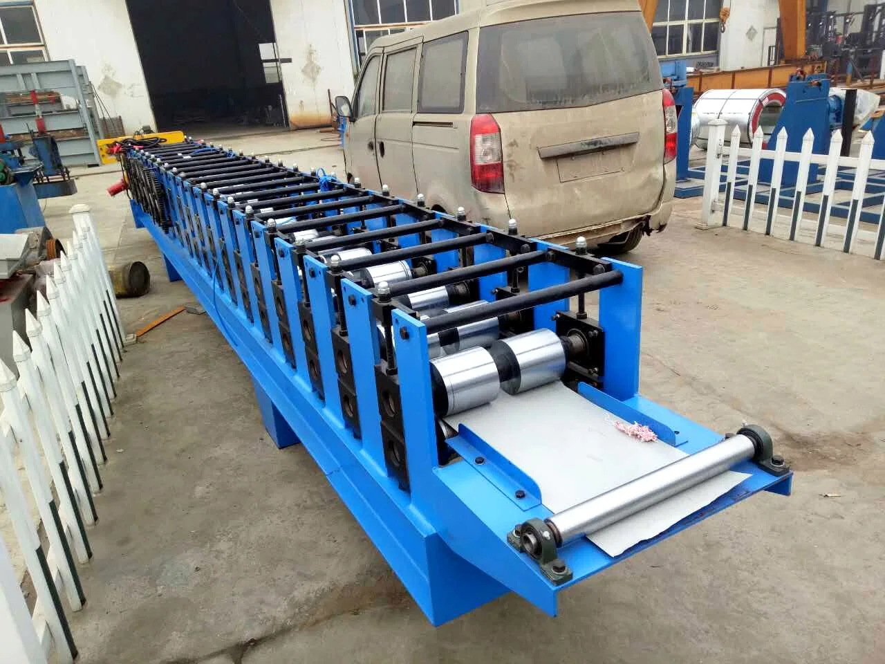 Color Steel Galvanized Round and Square Rain Down Pipe Making Machine Roll Forming Machine