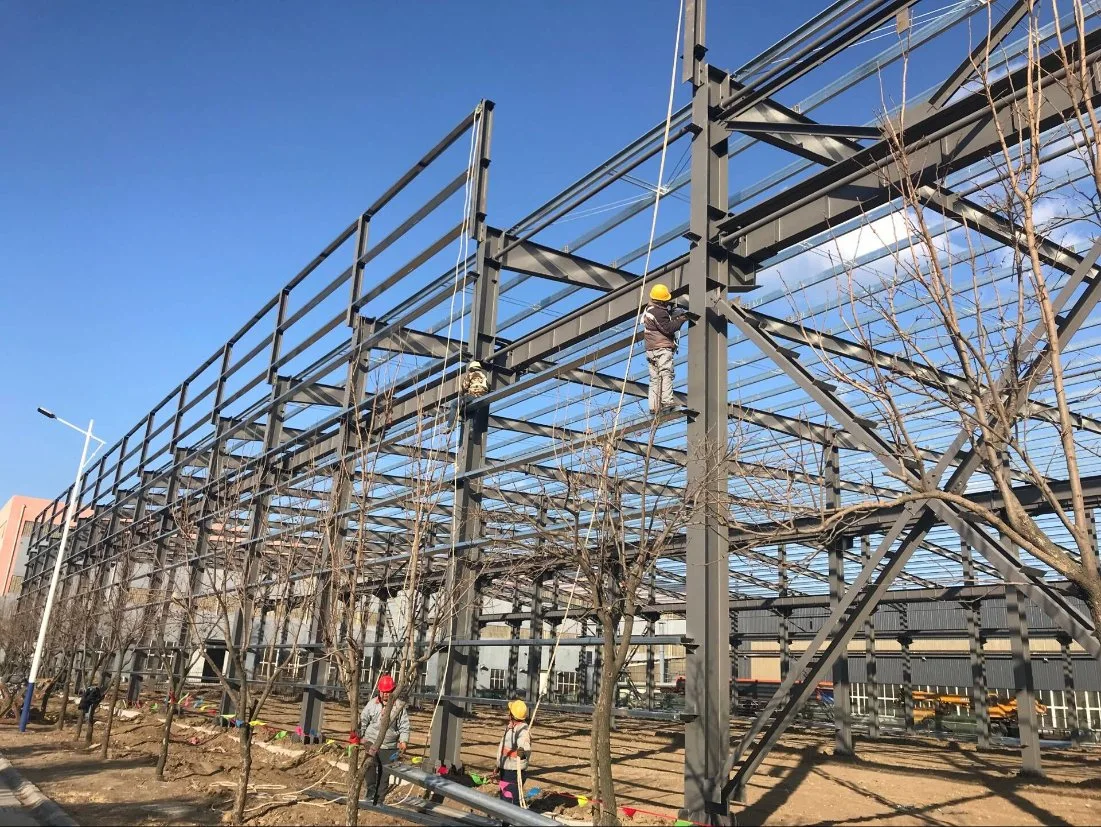 Prefabricated Steel Structure Frame for Construction