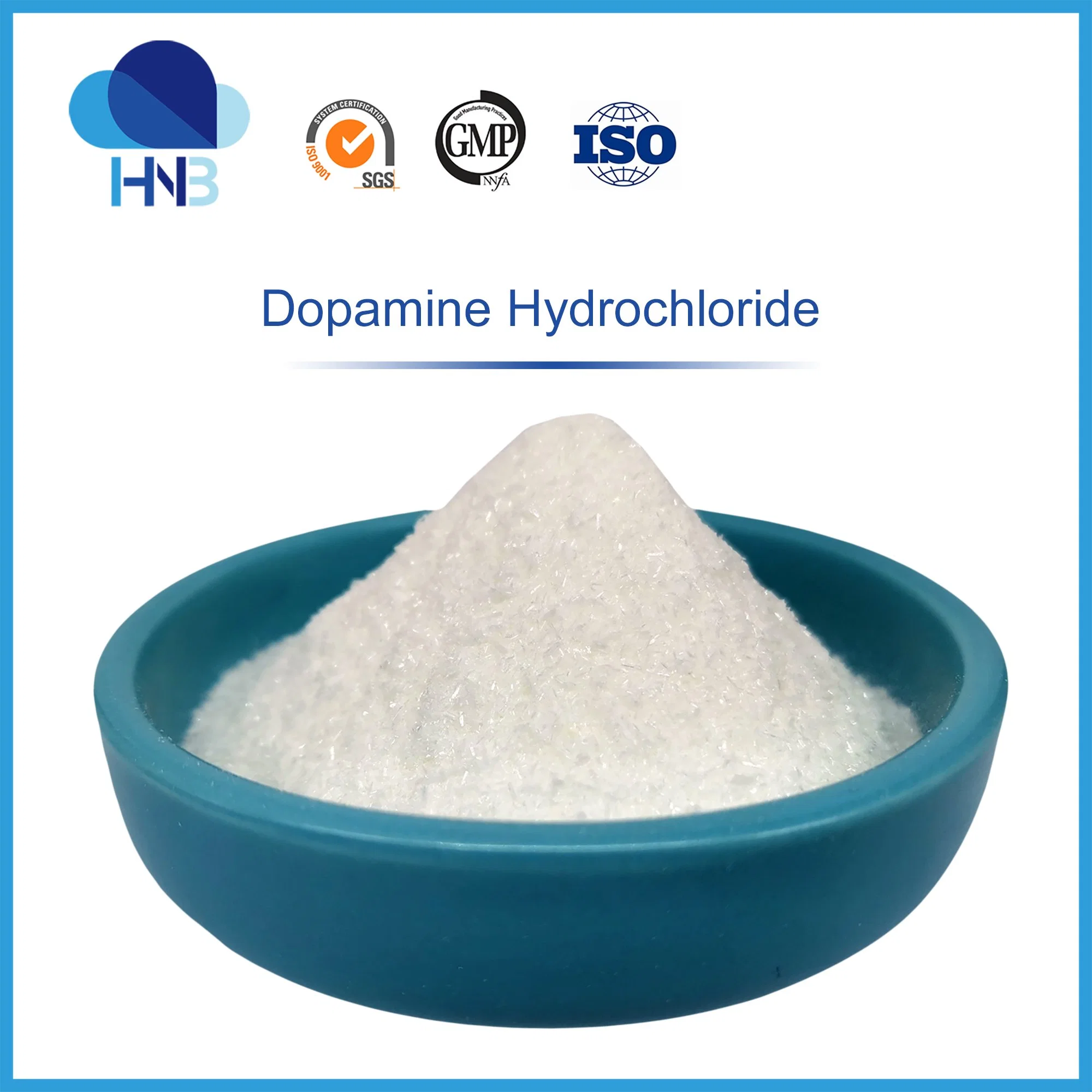 GMP Factory Pharma Dopamine CAS 80214-83-1 Strength Product 99% 3-Hydroxytyramine HCl