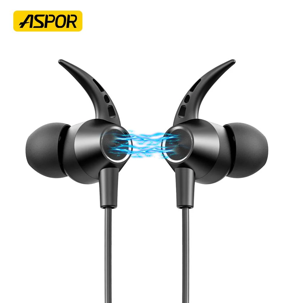 Auriculares de alta-fidelidade auricular sem fios pendurados 60 Horas versão V5.2 Fone de Ouvido Sem Fio